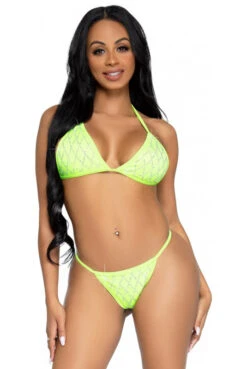 Bikini 2 Pièces Domino Set Jaune