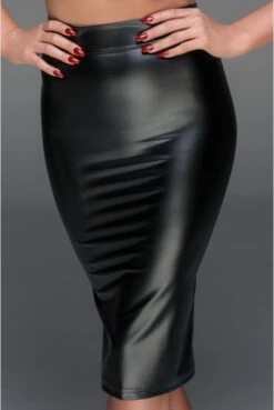 Jupe Fetish Lacage Corset Wetlook Noir HandMade -Tenue Femme Sexy jupe fetish lacage corset wetlook noir handmade 6