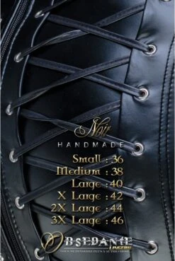 Jupe Fetish Lacage Corset Wetlook Noir HandMade -Tenue Femme Sexy jupe fetish lacage corset wetlook noir handmade 8