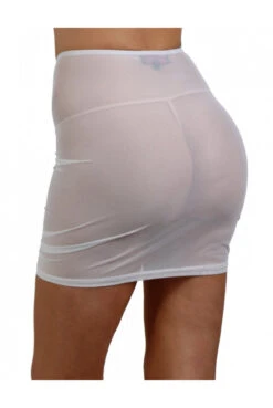 Jupe Micro Resille Blanche -Tenue Femme Sexy jupe micro resille blanche 2