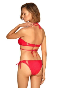 Maillot De Bain 2 Pièces Rouge Coralya -Tenue Femme Sexy maillot de bain 2 pieces rouge coralya 2