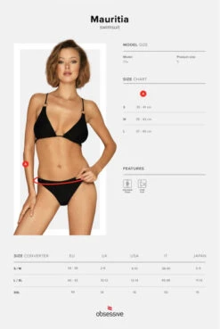 Maillot De Bain Sexy Chic 1 Pièce Mauritia -Tenue Femme Sexy maillot de bain sexy chic 1 piece mauritia 7