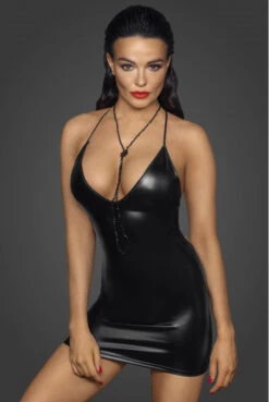 Mini Robe Club Libertin Wetlook Dos Lacé 10 Mini Robe Club Libertin Wetlook Dos Lacé -Tenue Femme Sexy mini robe club libertin wetlook dos lace 2