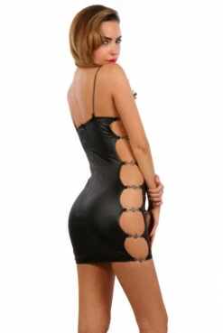 Robe Cotés Ajourés Bijoux Club