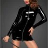 Robe Fetish Vinyle Manches Longues