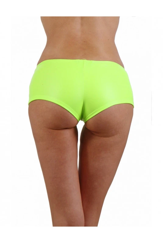 Short Fetish Wetlook Jaune Néon 3 Short Fetish Wetlook Jaune Néon